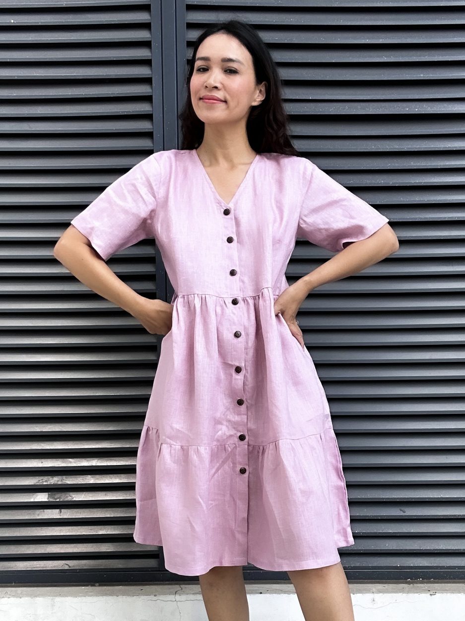 Linengirls Lempimekko LH napeilla kerrostettu 7