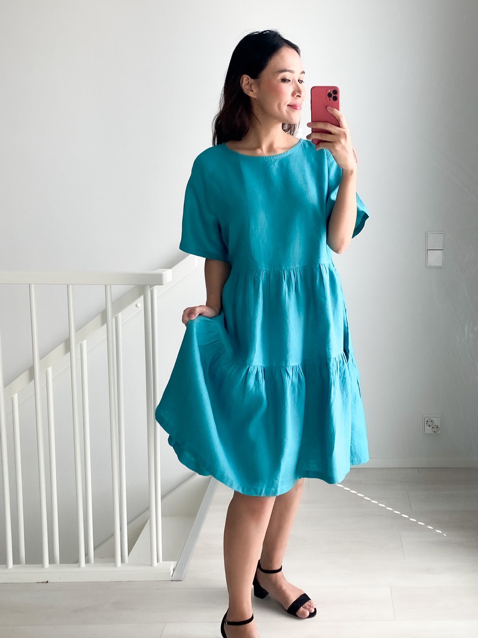 LYHYT Onesize Premium Lempimekko O-kaula - Ocean Blue 1